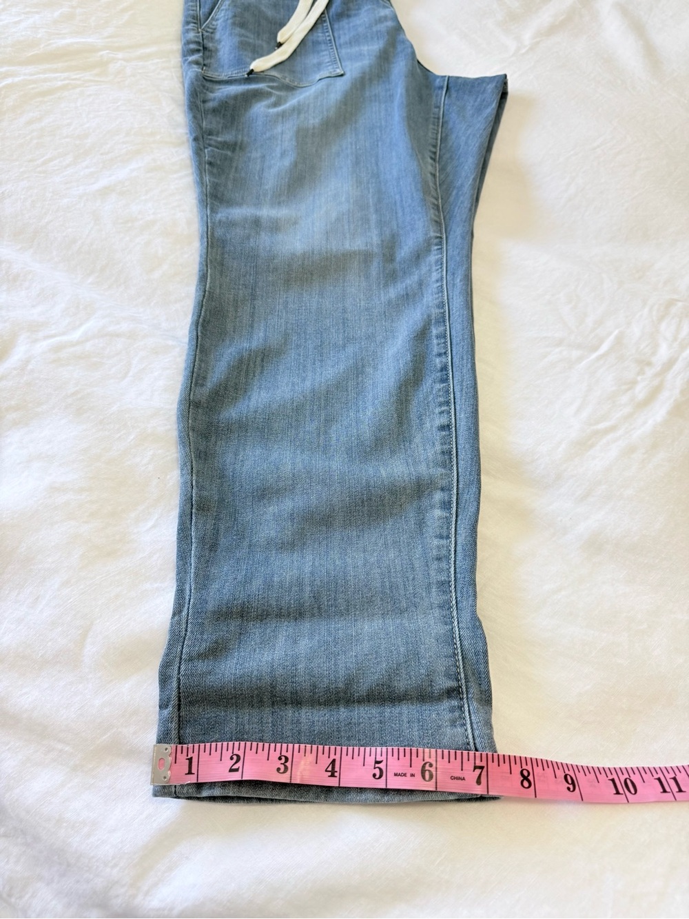 Judy Blue | Women’s 16 W | Joggers Blue High Waist Cuffed Jeans | JB88496 - Picture 8 of 8